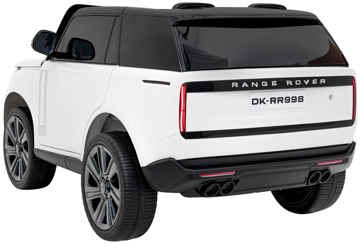Електромобіль для дітей Range Rover SUV Lift 2-місний Білий (5903864956221) - зображення 4