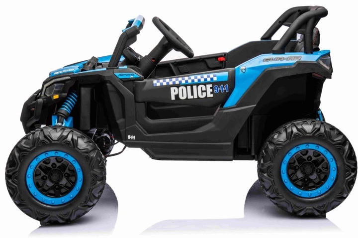 Samochód elektryczny dla dzieci Buggy ATV Defend 2-osobowy Niebieski (5903864956313) - obraz 2