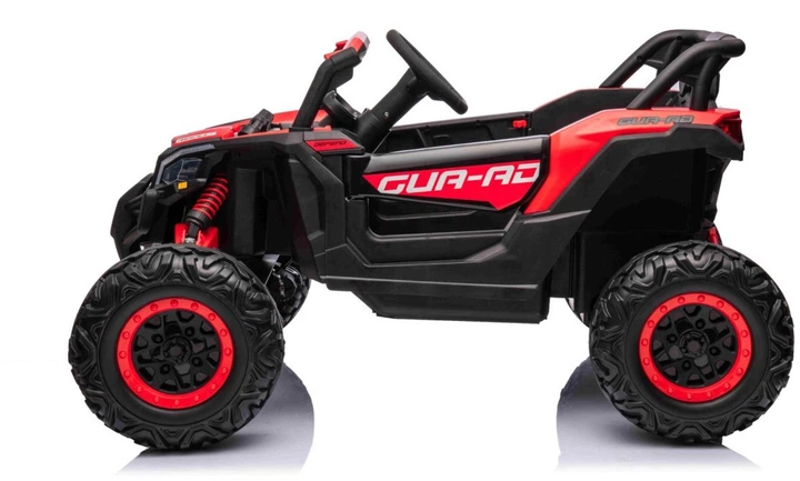 Samochód elektryczny dla dzieci Buggy ATV Defend 2-osobowy Czerwony (5903864956337) - obraz 2