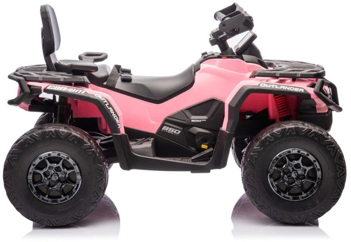 Samochód elektryczny dla dzieci Quad Can Am Outlander ATV 1-osobowy Różowy (5903864984835) - obraz 3