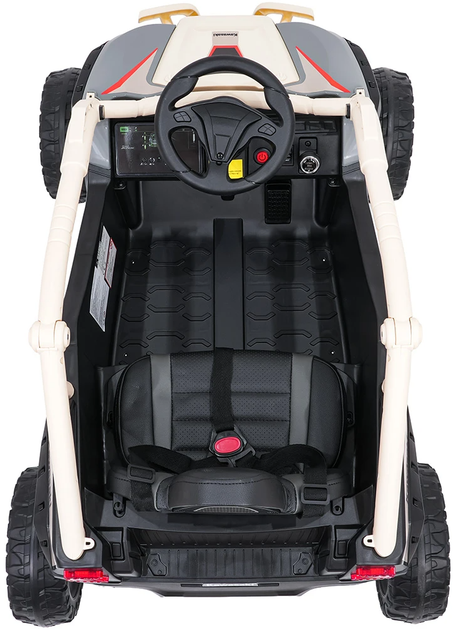 Samochód elektryczny dla dzieci Buggy Kawasaki TERYX KRX1000 1-osobowy Beżowy (5903864979367) - obraz 2