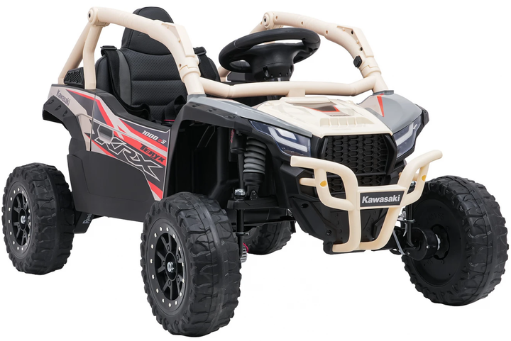 Samochód elektryczny dla dzieci Buggy Kawasaki TERYX KRX1000 1-osobowy Beżowy (5903864979367) - obraz 12