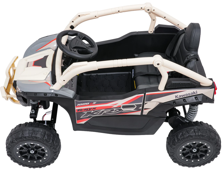 Samochód elektryczny dla dzieci Buggy Kawasaki TERYX KRX1000 1-osobowy Beżowy (5903864979367) - obraz 13