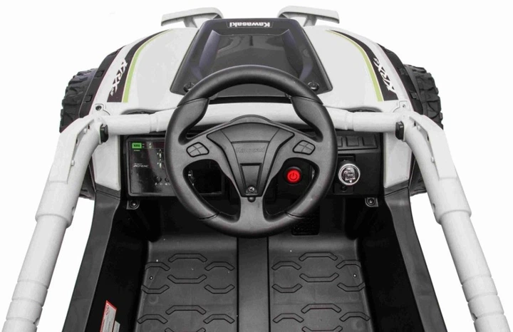 Samochód elektryczny dla dzieci Buggy Kawasaki TERYX KRX1000 1-osobowy Szary (5903864979374) - obraz 4