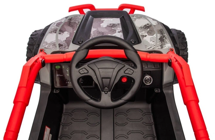 Samochód elektryczny dla dzieci Buggy Kawasaki TERYX KRX1000 1-osobowy Czerwony (5903864979381) - obraz 5