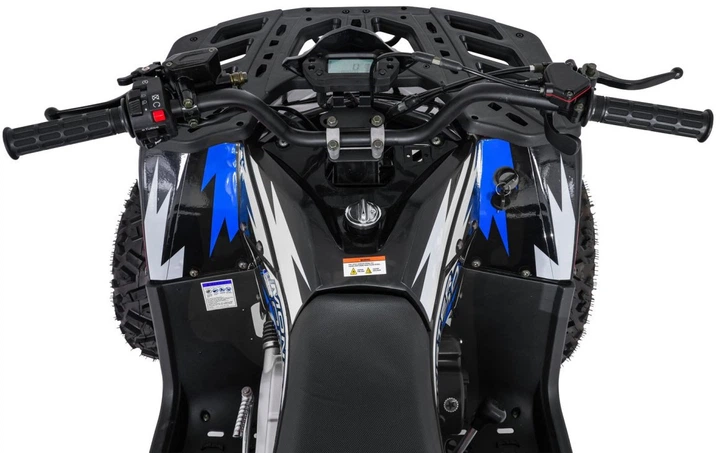 Samochód elektryczny dla dzieci Quad Spalinowy 200CC Monster 1-osobowy Niebieski (5903864983845) - obraz 3