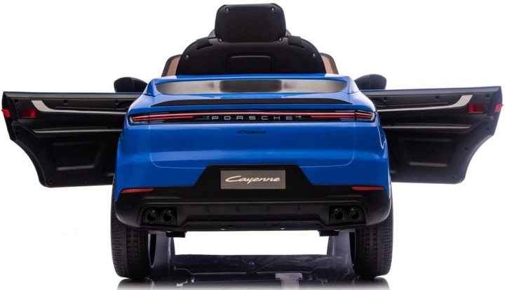 Samochód elektryczny dla dzieci Porsche Cayenne 1-osobowy Niebieski (5903864988314) - obraz 4
