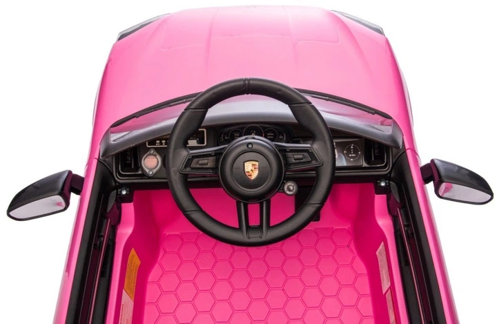 Samochód elektryczny dla dzieci Porsche Cayenne 1-osobowy Różowy (5903864988307) - obraz 6