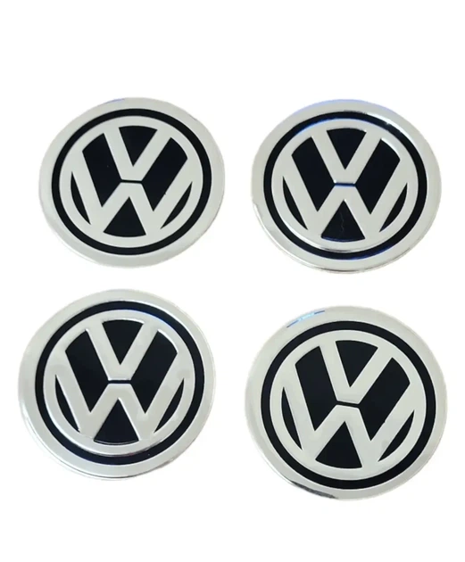 Наклейки на колпаки Volkswagen 90 мм 4шт - Фото 1 Наклейки на колпаки Volkswagen 90 мм 4шт - изображение 1