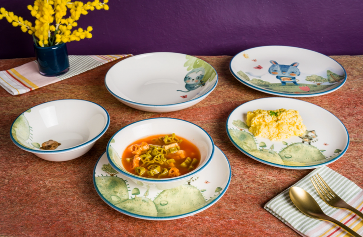 Тарелка обеденная Bonna Minimeals MNMGRM25DZ (25см) - Фото 3 Тарелка обеденная Bonna Minimeals MNMGRM25DZ (25см) - изображение 3