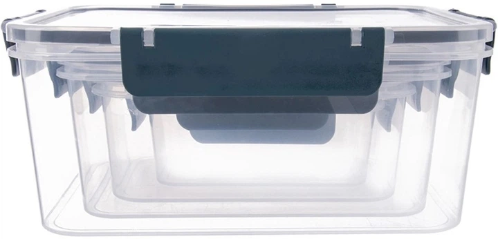 Набір контейнерів для їжі Orion пластикові 4 шт (8681317006545) - зображення 4