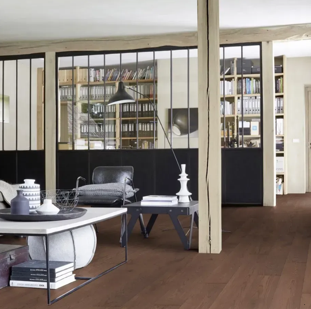 Паркетна дошка Tarkett Дуб Сієна Браш 1-смугова Лак - Фото 1 Паркетна дошка Tarkett Дуб Сієна Браш 1-смугова Лак - зображення 1