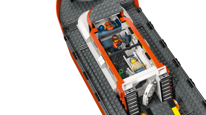 Конструктор Lego City Рятувальний корабель та вертоліт берегової охорони 60504 - зображення 8