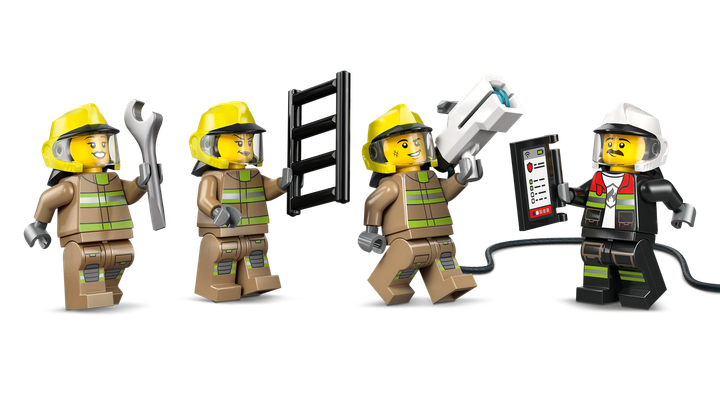 Конструктор Lego City Пожарная машина для аэропорта 60499 - изображение 4