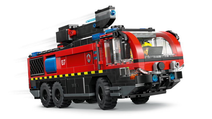 Конструктор Lego City Пожарная машина для аэропорта 60499 - изображение 5