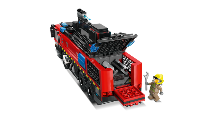 Конструктор Lego City Пожарная машина для аэропорта 60499 - изображение 8