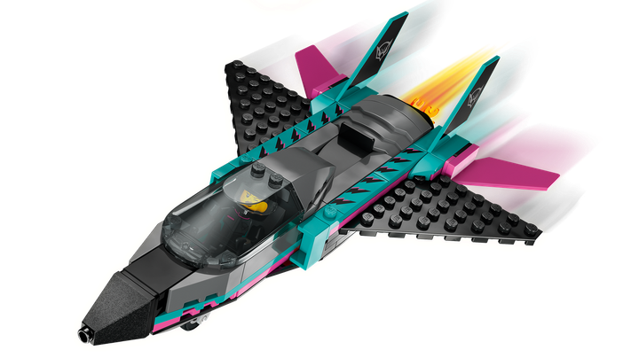 Конструктор Lego City Реактивний літак проти автомобіля 60489 - зображення 5