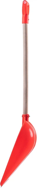 Lopata do śniegu Kadax 130 cm Pomarańczowa (K3679) - obraz 2