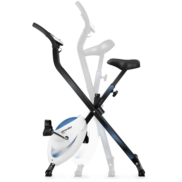 Rower treningowy Spokey XFIT mechaniczny składany (5905339444745) - obraz 3
