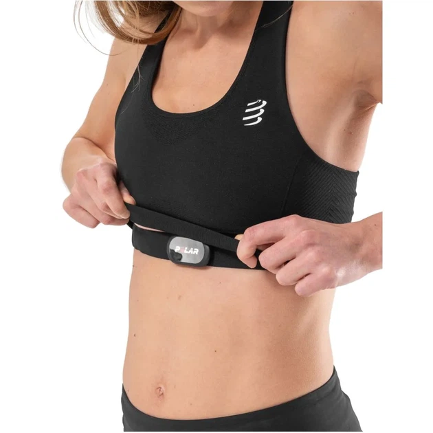 Спортивный топ бра женский бюстгальтер для бега тренировок. Compressport Feelfree Seamless Bra Wmn Black S (100077527) - Фото 4 Спортивный топ бра женский бюстгальтер для бега тренировок. Compressport Feelfree Seamless Bra Wmn Black S (100077527) - изображение 4