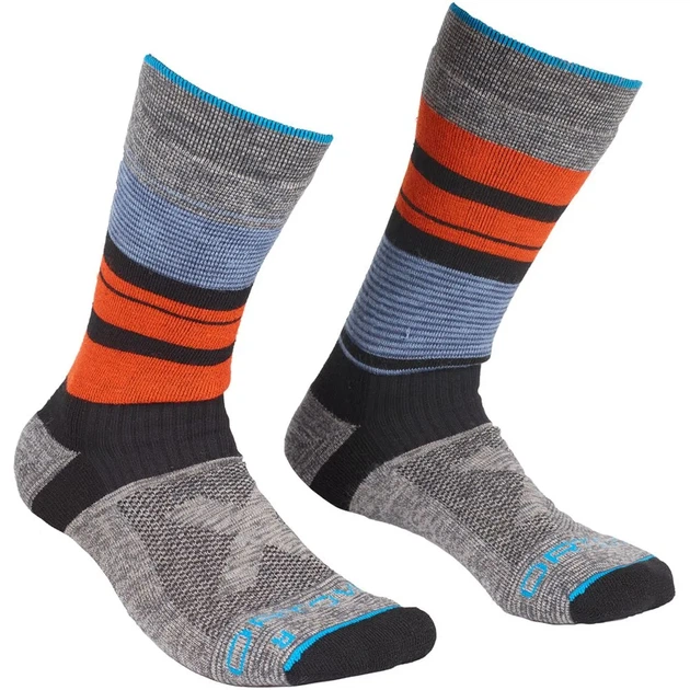 Носки спортивные высокие Ortovox All Mountain Mid Socks Warm Mns Multicolour L (100065406) - Фото 1 Носки спортивные высокие Ortovox All Mountain Mid Socks Warm Mns Multicolour L (100065406) - изображение 1