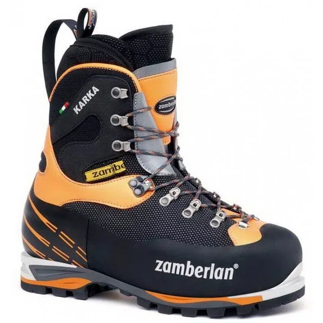 Ботинки зимние для альпинизма Zamberlan 6000 Karka EVO RR Black/orange 43 (100044842) - изображение 2