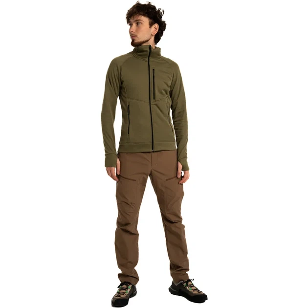 Флисовая мужская кофта Turbat Peak Mns avocado green M (100076557) - Фото 2 Флисовая мужская кофта Turbat Peak Mns avocado green M (100076557) - изображение 2
