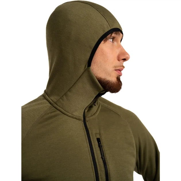Флисовая мужская кофта Turbat Peak Mns avocado green M (100076557) - Фото 4 Флисовая мужская кофта Turbat Peak Mns avocado green M (100076557) - изображение 4