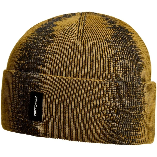 Шапка зимняя бини Ortovox Nicholson Rib Beanie wild cumin uni (100084407) - Фото 1 Шапка зимняя бини Ortovox Nicholson Rib Beanie wild cumin uni (100084407) - изображение 1