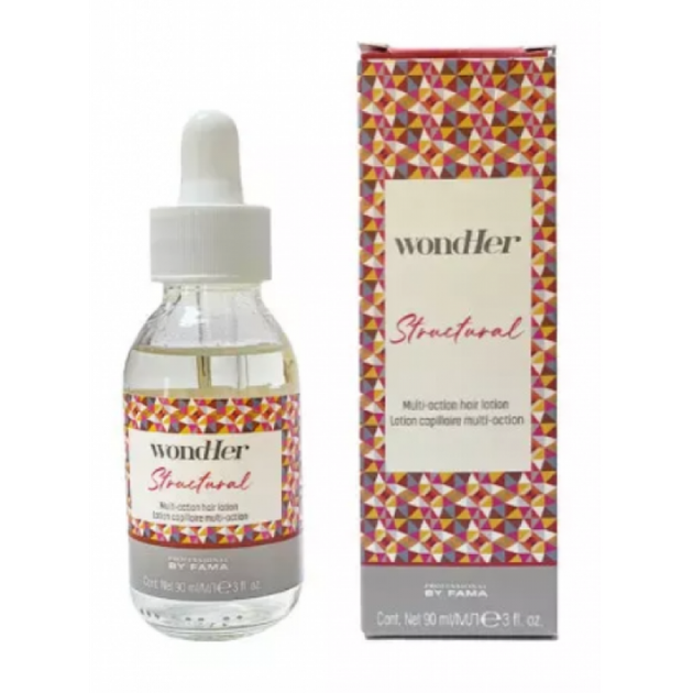 Лосьон восстанавливающий для волос BY FAMA PROFESSIONAL WONDHER STRUCTURAL MULTI-ACTION HAIR LOTION 90 МЛ - Фото 1 Лосьон восстанавливающий для волос BY FAMA PROFESSIONAL WONDHER STRUCTURAL MULTI-ACTION HAIR LOTION 90 МЛ - изображение 1