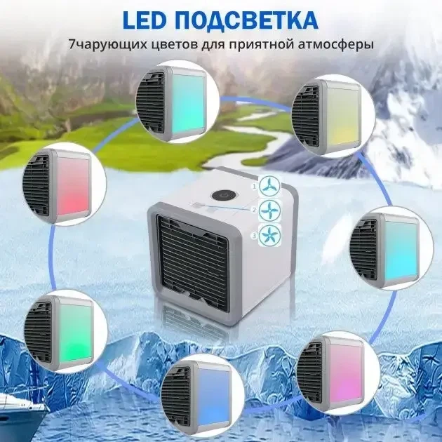 Кондиціонер Arctic Air портативний охолоджувач повітря від USB - изображение 6