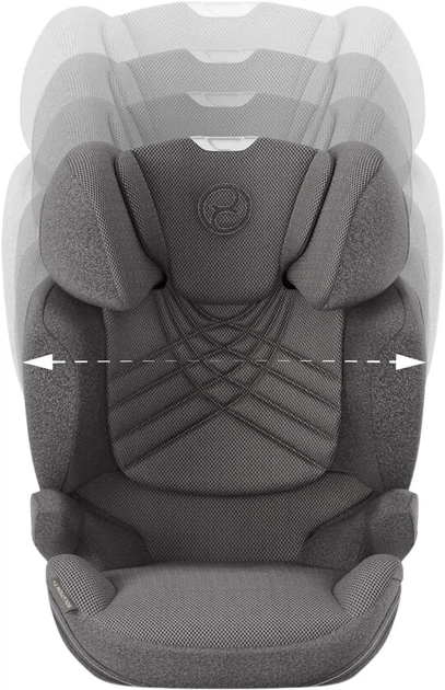 Fotelik samochodowy Cybex Solution T i-Fix Plus Mirage Grey Platinum (4063846380237) - obraz 7