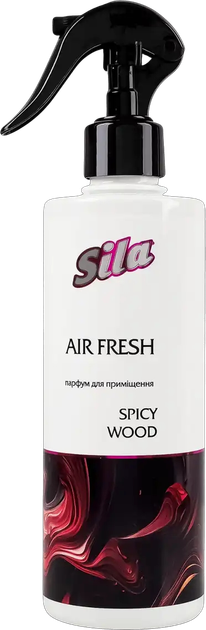 Парфумований освіжувач повітря для приміщення Sila Air Fresh Spicy Wood, 400 мл - зображення 2