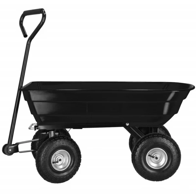 Садовий візок Springos GA0083 110 X 51 X 95 см Чорний - зображення 4