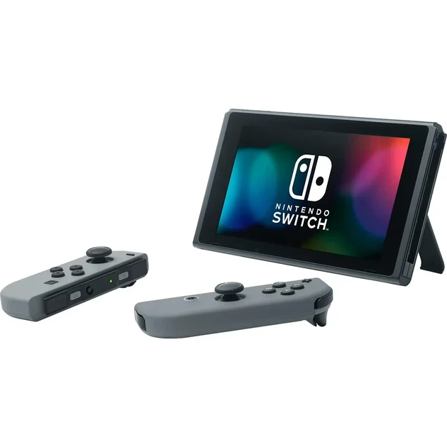 Консоль Nintendo Switch Console (Extended Battery Ver) Grey US/JP - Фото 3 Консоль Nintendo Switch Console (Extended Battery Ver) Grey US/JP - зображення 3