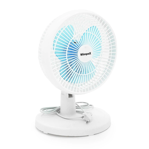 Вентилятор настільний WX-909, 220V, 50W, Box - Фото 1 Вентилятор настільний WX-909, 220V, 50W, Box - изображение 1