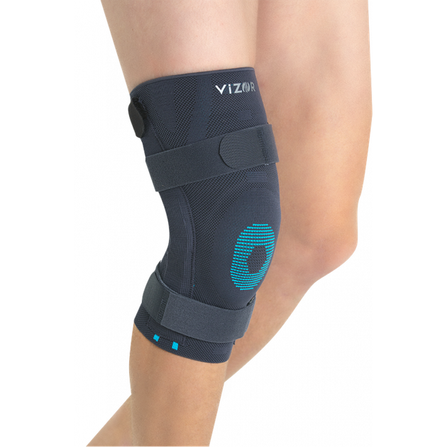 Шарнирный наколенник Vizor (Визор) 708 с силиконовым кольцом XL - Фото 1 Шарнирный наколенник Vizor (Визор) 708 с силиконовым кольцом XL - изображение 1
