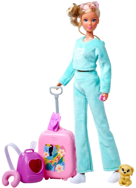 Lalka Simba Love Travel Steffi Podróżniczka + akcesoria (4006592095703) - obraz 4