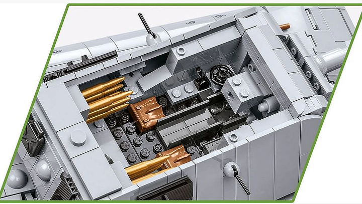 Конструктор детский танк Panzerkampfwagen E-100 COBI 2572 - изображение 7