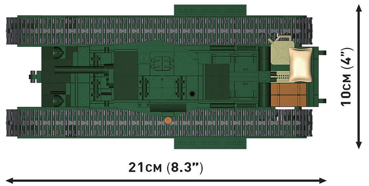 Конструктор детский танк Churchill Mk IV COBI 3128 - изображение 8