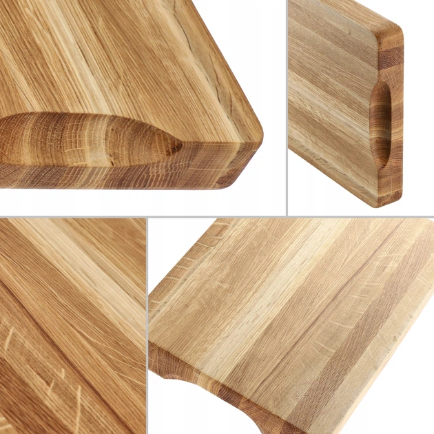 Deska do krojenia Kadax Dąb 50 x 30 cm (5903699446775) - obraz 3