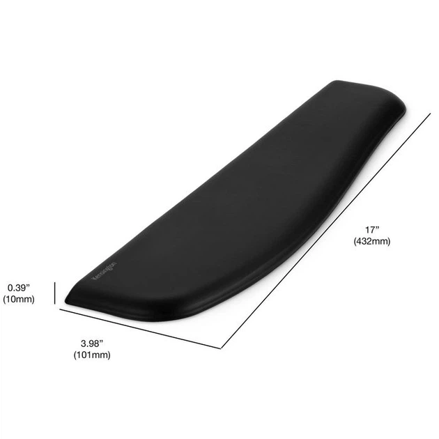 Підставка під зап'ястя Kensington ErgoSoft Wrist Rest for Slim Black (K52800WW) - зображення 2