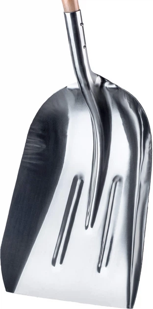 Лопата для снігу Kadax 141 x 37 см Срібна (K3467) - зображення 4