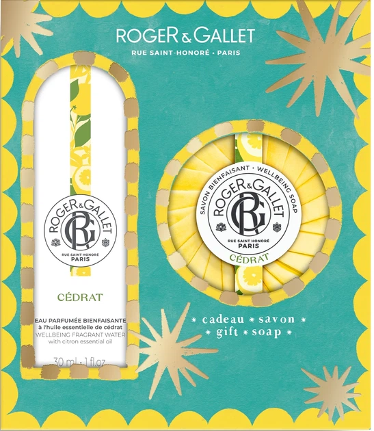 Zestaw damski Roger & Gallet Cedrat Woda perfumowana 30 ml + Mydło stałe 100 g (3701436934903) - obraz 2
