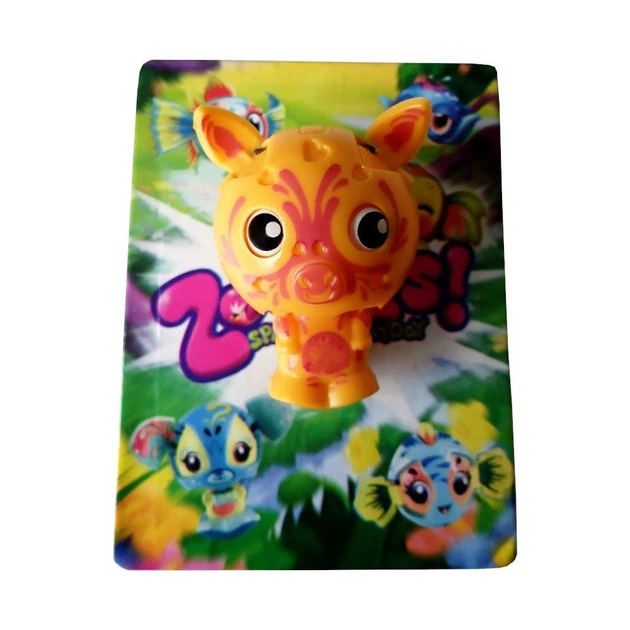 Игровой набор Zoobles 5 в 1 Spring to Life, 3 домика Happitat и