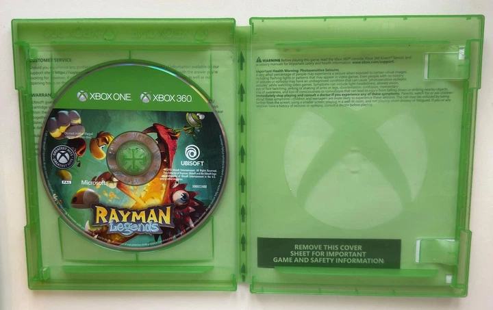 Диск для XBOX One / XBOX 360 - Rayman Legends Greatest Hits, русские субтитры, Б/У - изображение 2
