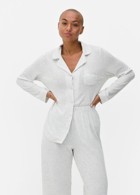 Женская пижамая рубашка Primark Jersey Long Sleeve Boyfriend XXS Для дома и сна Серый (8713) - Фото 1 Женская пижамая рубашка Primark Jersey Long Sleeve Boyfriend XXS Для дома и сна Серый (8713) - изображение 1
