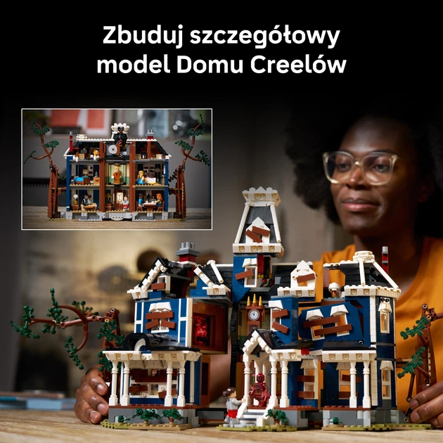 Zestaw klocków LEGO Icons Stranger Things: Dom Creelów 2593 elementy (11370) - obraz 4