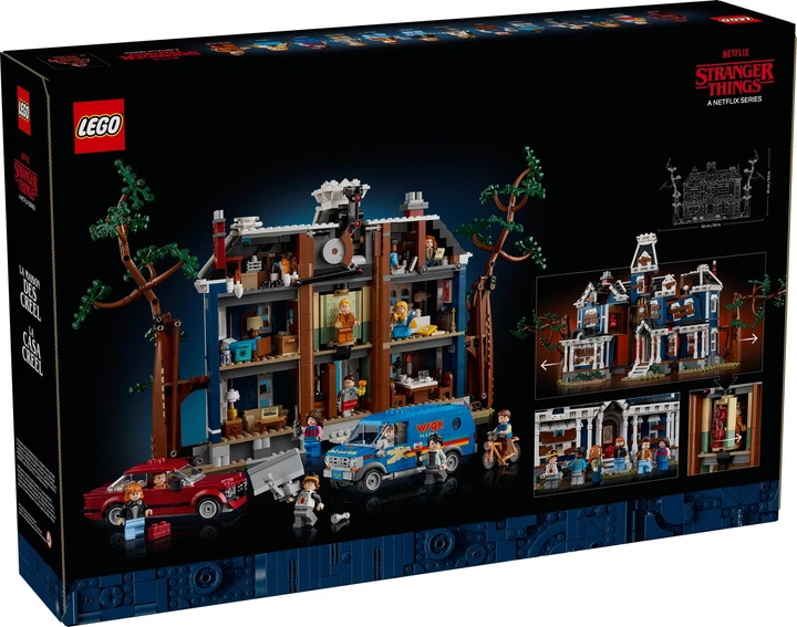 Zestaw klocków LEGO Icons Stranger Things: Dom Creelów 2593 elementy (11370) - obraz 9