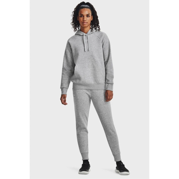 Жіночі спортивні штани Under Armour Rival Fleece Jogger 1379438-012 l, сірий - Фото 6 Жіночі спортивні штани Under Armour Rival Fleece Jogger 1379438-012 l, сірий - зображення 6